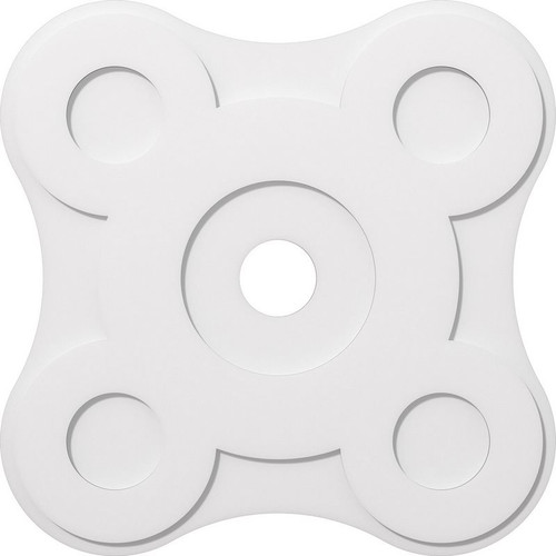 Ekena Millwork Axel Ceiling Medallion - Primed Polyurethaneurethane - CMP36LA-05000