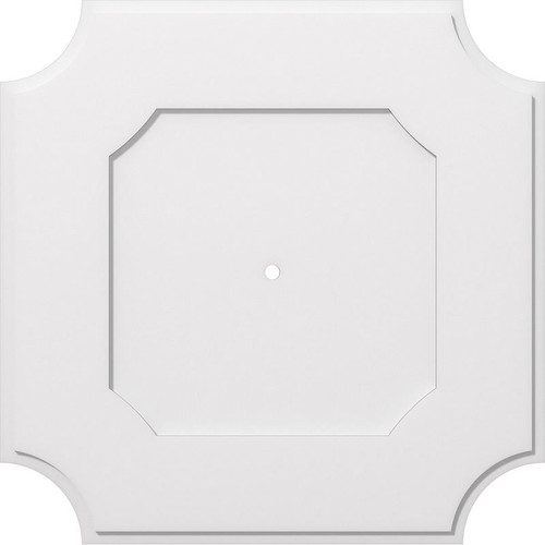 Ekena Millwork Axel Ceiling Medallion - Primed Polyurethaneurethane - CMP36LE-01000
