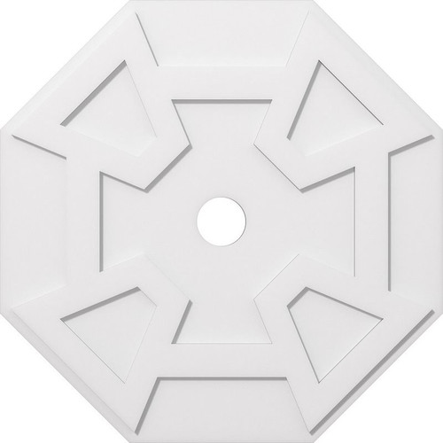 Ekena Millwork Axel Ceiling Medallion - Primed Polyurethaneurethane - CMP36LG-04000