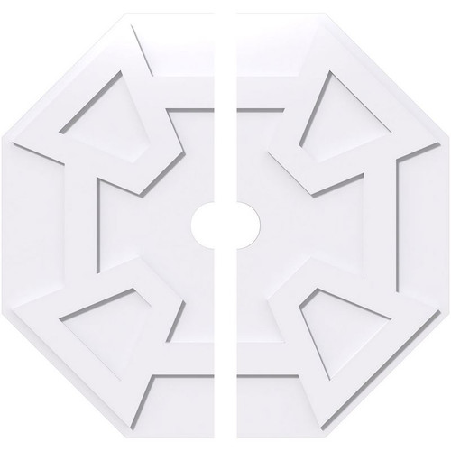 Ekena Millwork Axel Ceiling Medallion - Primed Polyurethaneurethane - CMP36LG2-04000