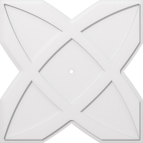 Ekena Millwork Axel Ceiling Medallion - Primed Polyurethaneurethane - CMP36TS-01000
