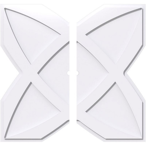 Ekena Millwork Axel Ceiling Medallion - Primed Polyurethaneurethane - CMP36TS2-01000