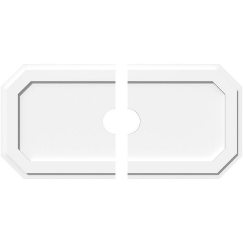 Ekena Millwork Axel Ceiling Medallion - Primed Polyurethaneurethane - CMP36X18ED2-04000