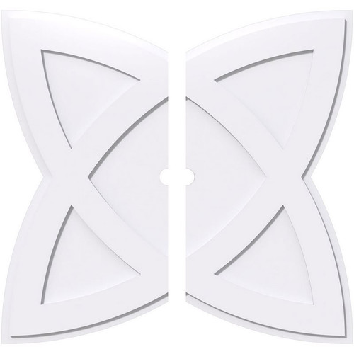 Ekena Millwork Axel Ceiling Medallion - Primed Polyurethaneurethane - CMP38CM2-02000