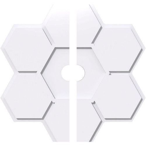 Ekena Millwork Axel Ceiling Medallion - Primed Polyurethaneurethane - CMP38DY2-04000