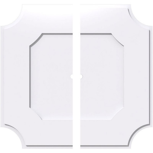 Ekena Millwork Axel Ceiling Medallion - Primed Polyurethaneurethane - CMP38LE2-01000