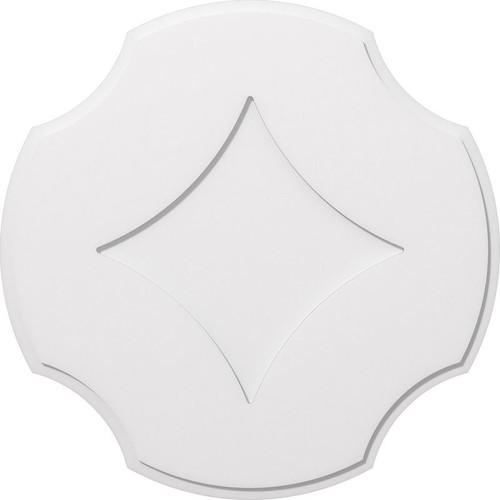 Ekena Millwork Axel Ceiling Medallion - Primed Polyurethaneurethane - CMP38PL