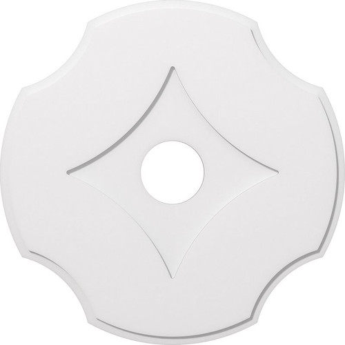 Ekena Millwork Axel Ceiling Medallion - Primed Polyurethaneurethane - CMP38PL-07000