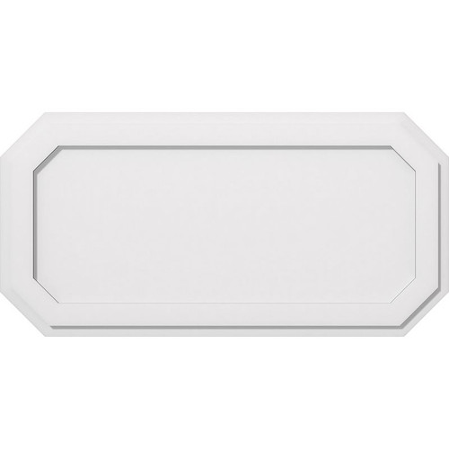 Ekena Millwork Axel Ceiling Medallion - Primed Polyurethaneurethane - CMP38X19ED