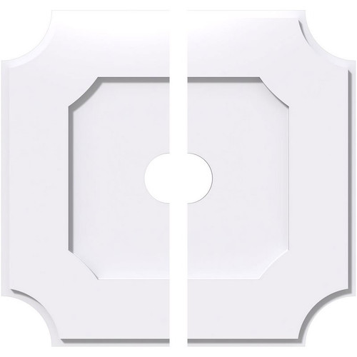 Ekena Millwork Axel Ceiling Medallion - Primed Polyurethaneurethane - CMP40LE2-06000
