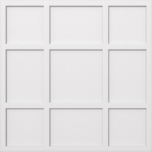 Ekena Millwork Axel Ceiling Medallion - Primed Polyurethaneurethane - CMP40RK