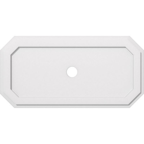 Ekena Millwork Axel Ceiling Medallion - Primed Polyurethaneurethane - CMP40X20ED-03000