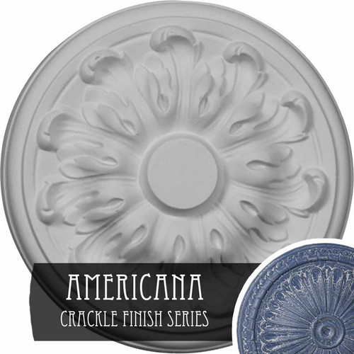 Ekena Millwork Millin Ceiling Medallion - Primed Polyurethane - CM08MUAMC