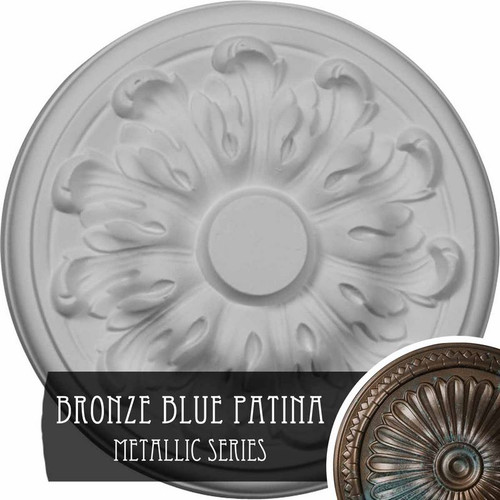 Ekena Millwork Millin Ceiling Medallion - Primed Polyurethane - CM08MUBBS