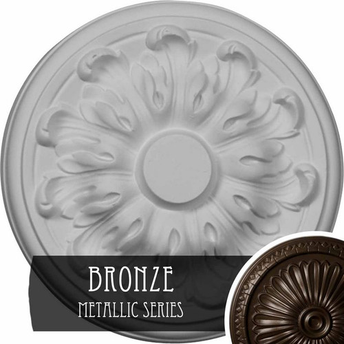 Ekena Millwork Millin Ceiling Medallion - Primed Polyurethane - CM08MUBZS