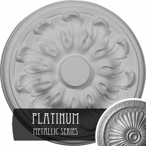 Ekena Millwork Millin Ceiling Medallion - Primed Polyurethane - CM08MUPLS