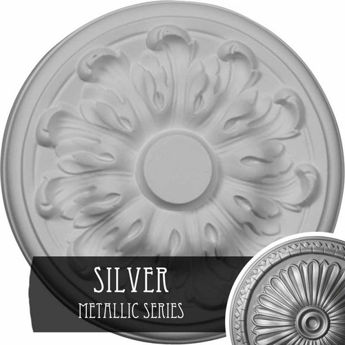 Ekena Millwork Millin Ceiling Medallion - Primed Polyurethane - CM08MUSLS