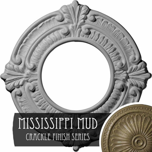 Ekena Millwork Benson Ceiling Medallion - Primed Polyurethane - CM09BNMMC