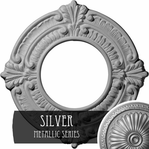 Ekena Millwork Benson Ceiling Medallion - Primed Polyurethane - CM09BNSLS