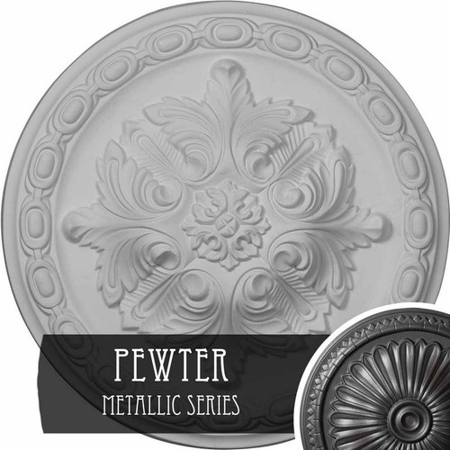 Ekena Millwork Acanthus Ceiling Medallion - Primed Polyurethane - CM11ACPES