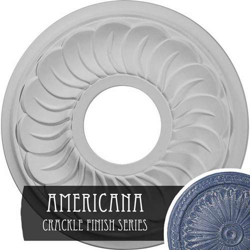 Ekena Millwork Blackthorn Ceiling Medallion - Primed Polyurethane - CM11BLAMC