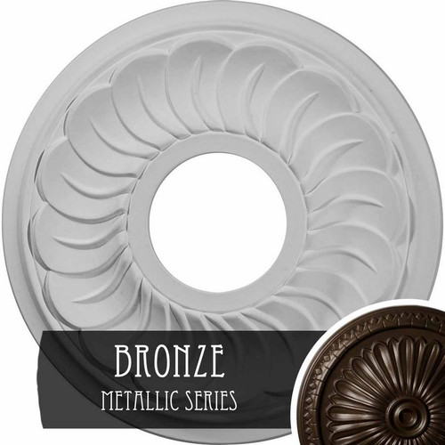 Ekena Millwork Blackthorn Ceiling Medallion - Primed Polyurethane - CM11BLBZS