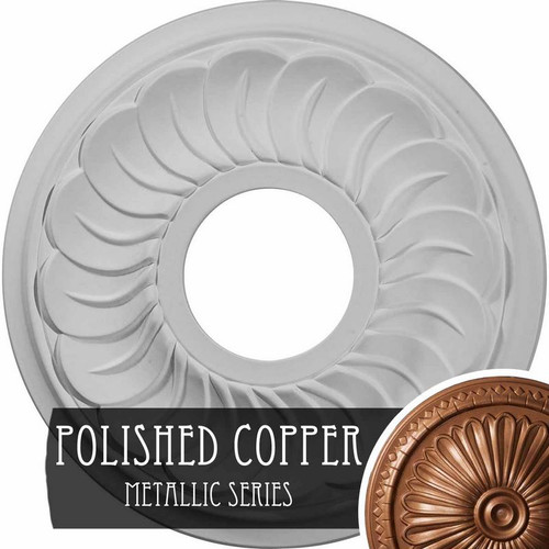 Ekena Millwork Blackthorn Ceiling Medallion - Primed Polyurethane - CM11BLPOS