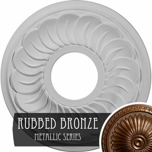 Ekena Millwork Blackthorn Ceiling Medallion - Primed Polyurethane - CM11BLRZS