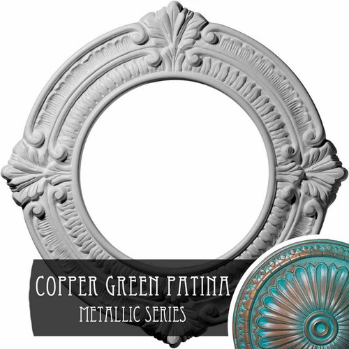 Ekena Millwork Benson Ceiling Medallion - Primed Polyurethane - CM11BNCGS