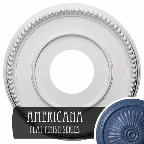Ekena Millwork Bradford Ceiling Medallion - Primed Polyurethane - CM12BRAMF