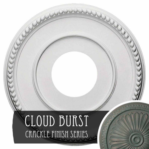 Ekena Millwork Bradford Ceiling Medallion - Primed Polyurethane - CM12BRCBC