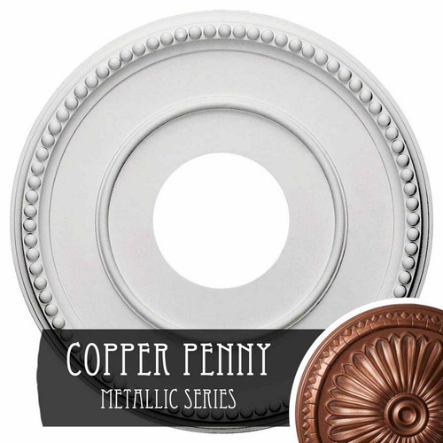 Ekena Millwork Bradford Ceiling Medallion - Primed Polyurethane - CM12BRCPS