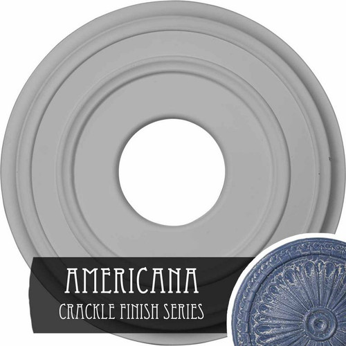 Ekena Millwork Classic Ceiling Medallion - Primed Polyurethane - CM12CLAMC