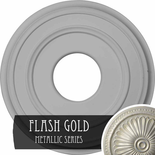 Ekena Millwork Classic Ceiling Medallion - Primed Polyurethane - CM12CLFLS