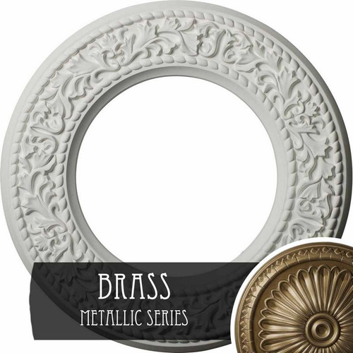 Ekena Millwork Blackthorn Ceiling Medallion - Primed Polyurethane - CM13BLBRS