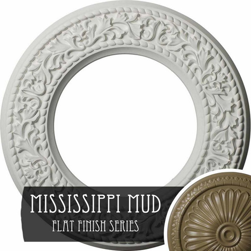 Ekena Millwork Blackthorn Ceiling Medallion - Primed Polyurethane - CM13BLMMF