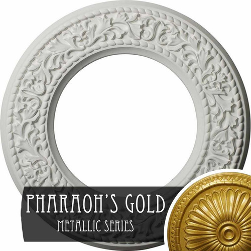 Ekena Millwork Blackthorn Ceiling Medallion - Primed Polyurethane - CM13BLPGS