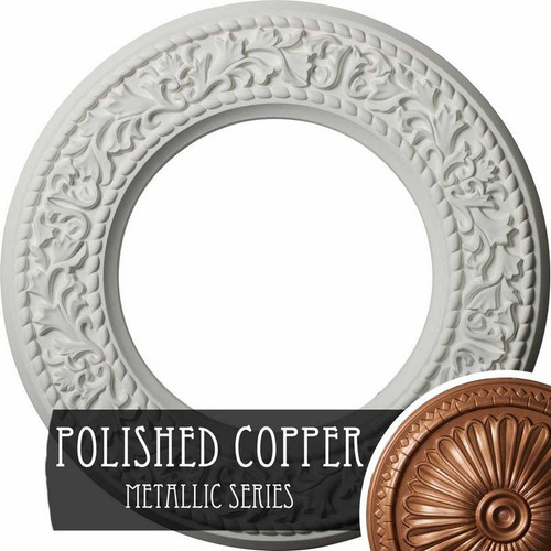 Ekena Millwork Blackthorn Ceiling Medallion - Primed Polyurethane - CM13BLPOS