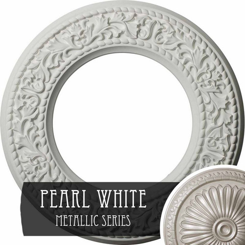 Ekena Millwork Blackthorn Ceiling Medallion - Primed Polyurethane - CM13BLPWS