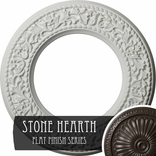 Ekena Millwork Blackthorn Ceiling Medallion - Primed Polyurethane - CM13BLSHF