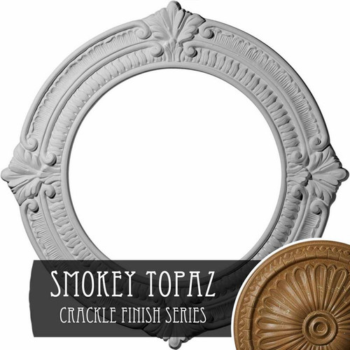 Ekena Millwork Benson Ceiling Medallion - Primed Polyurethane - CM13BNSTC