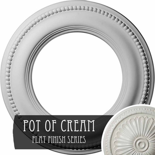 Ekena Millwork Bradford Classic Ceiling Medallion - Primed Polyurethane - CM13BRPCF