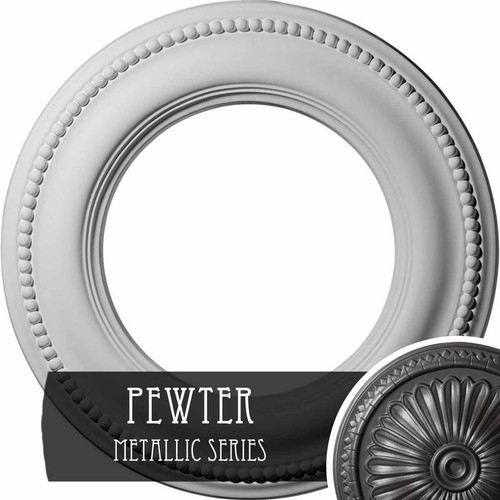 Ekena Millwork Bradford Classic Ceiling Medallion - Primed Polyurethane - CM13BRPES