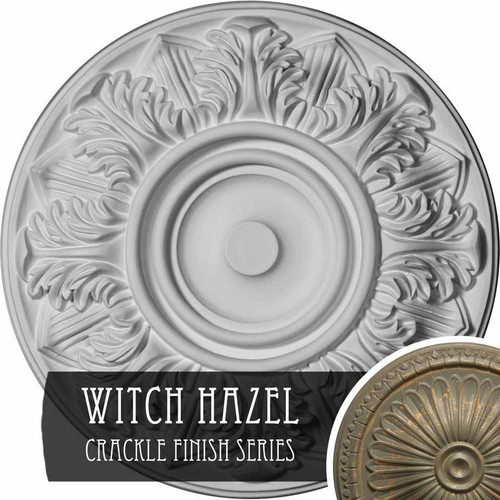 Ekena Millwork Whitman Ceiling Medallion - Primed Polyurethane - CM13WHWHC