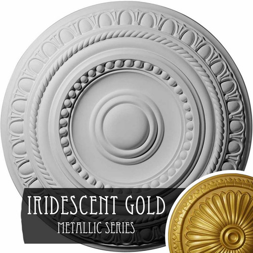 Ekena Millwork Artis Ceiling Medallion - Primed Polyurethane - CM15ARIGS
