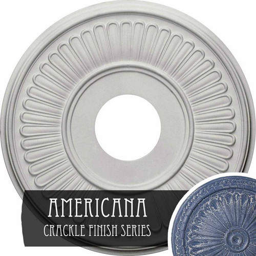 Ekena Millwork Berkshire Ceiling Medallion - Primed Polyurethane - CM15BEAMC