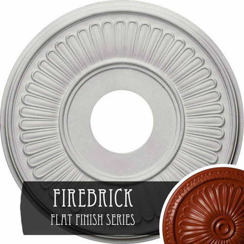 Ekena Millwork Berkshire Ceiling Medallion - Primed Polyurethane - CM15BEFIF