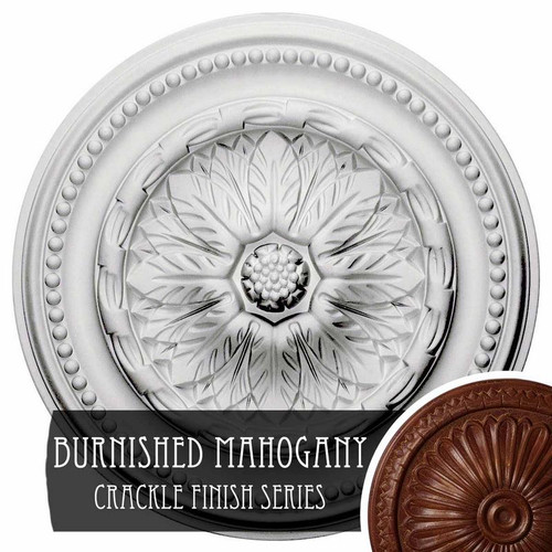 Ekena Millwork Chester Ceiling Medallion - Primed Polyurethane - CM15CHBMC
