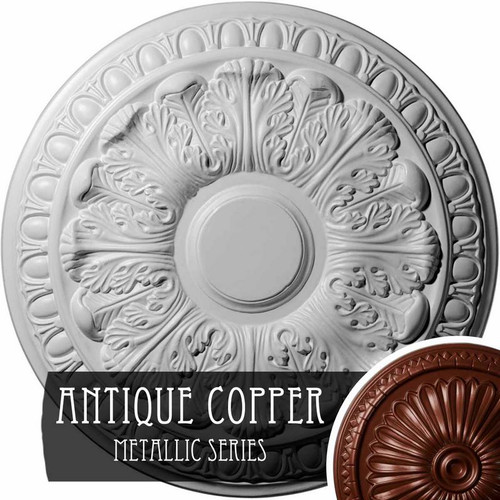 Ekena Millwork Colton Ceiling Medallion - Primed Polyurethane - CM15CNACS