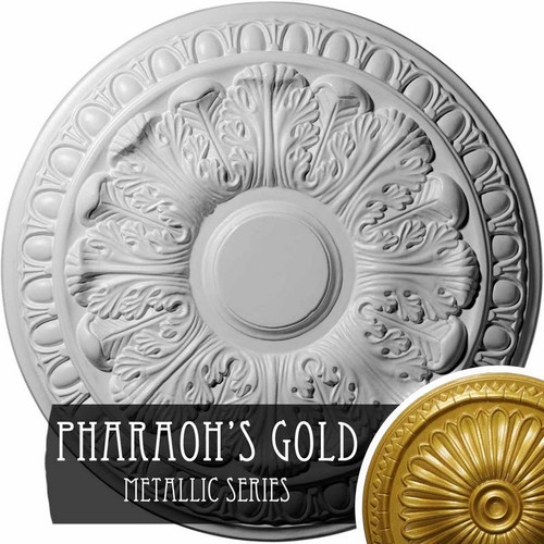 Ekena Millwork Colton Ceiling Medallion - Primed Polyurethane - CM15CNPGS